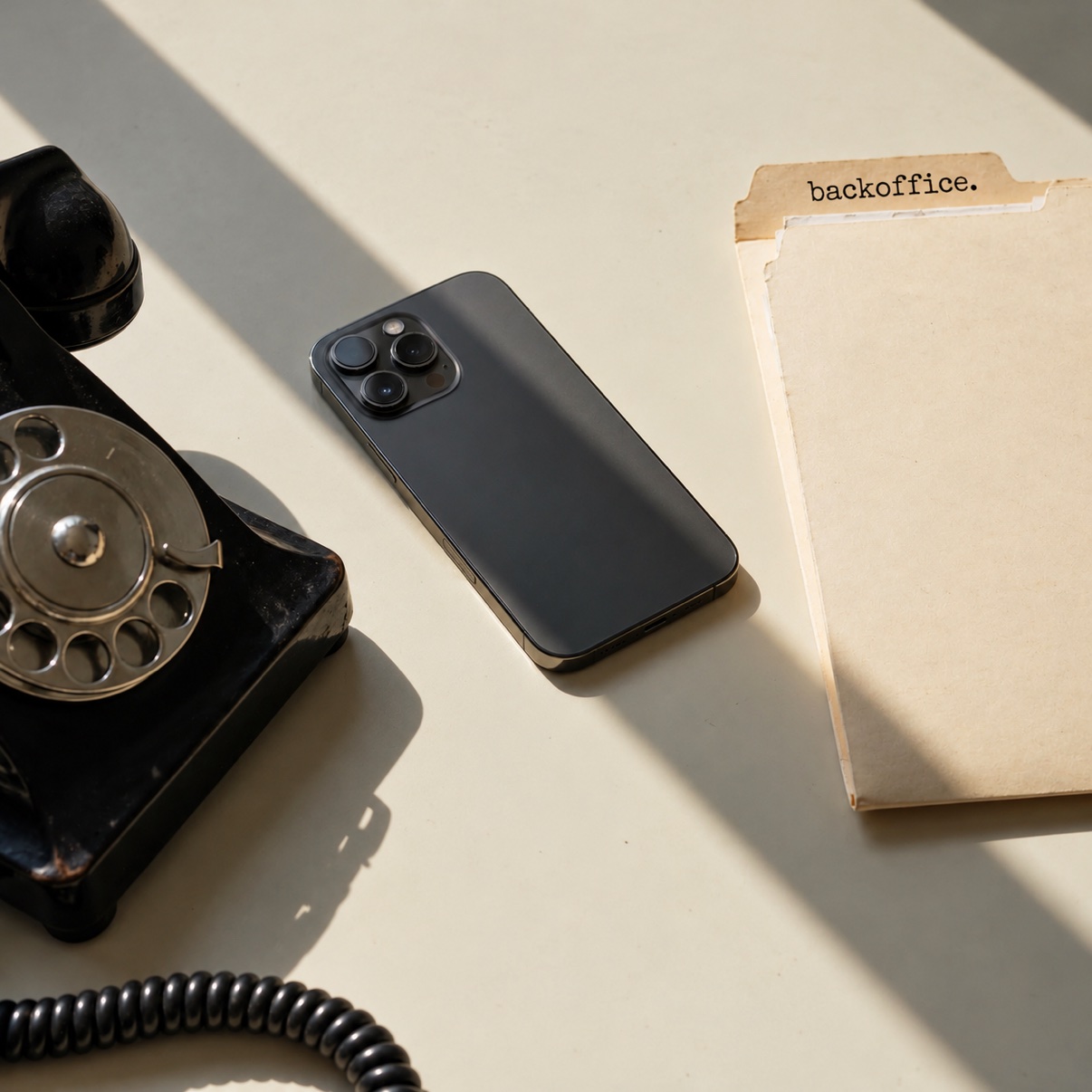 The tools of the trade, old and new